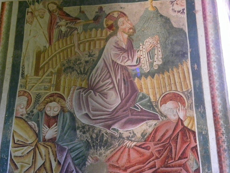 istria2009 743.jpg - Beram - kościoł NMP w Skrilin - cała historia z Pisma Świętego we freskach